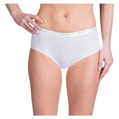 Dámske bavlnené nohavičky LADIES COTTON BOXER - BELLINDA - biele