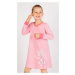 Dětská noční košile s dlouhým rukávem s světlý losos 3 - 4 model 15847260