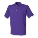 Henbury Pánske polo tričko H100 Purple