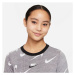 Nike NSW TEE LS RTL Dievčenské tričko s dlhým rukávom, sivá, veľkosť