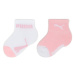 Puma Súprava 2 párov vysokých detských ponožiek Baby Mini Cats Lifestyle Sock 2P 935478 Biela