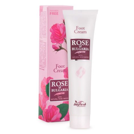 Krém na nohy z ružovej vody Rose of Bulgaria 75 ml