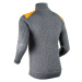 Daehlie HALF ZIP COMFY Športový sveter, sivá, veľkosť