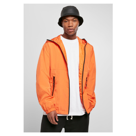 Full Zip Nylon Crepe Jacket Tangerine Urban Classics