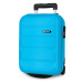 ROLL ROAD Flex Azul Claro, Príručný mini cestovný kufor, 40x30x20cm, 24L, 584996A