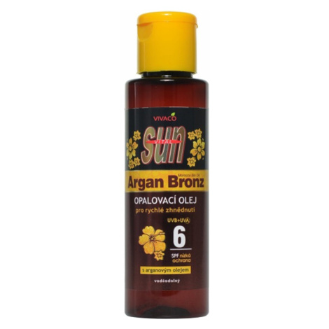SUN ARGAN BRONZ OLEJ SPF6 s arganovým olejom