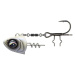 Savage gear monster vertical heads pearl white - 60 g #1/0