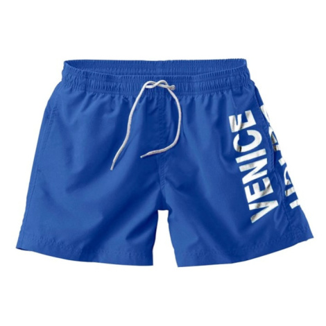 VENICE BEACH Plavecké šortky  modrá / biela