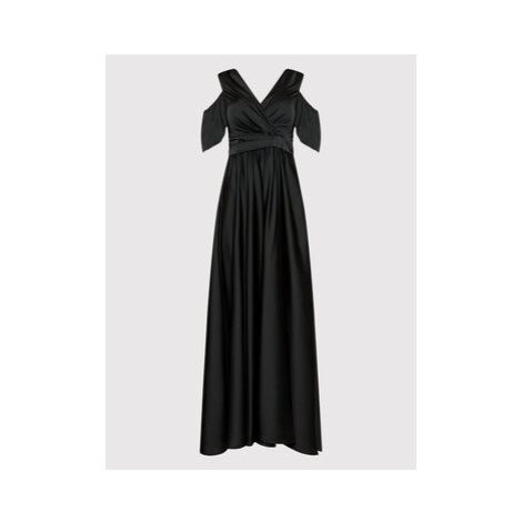 Rinascimento Večerné šaty CFC0110593003 Čierna Regular Fit