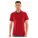 T8582 DEWBERRY MEN'S T-SHIRT-BURGUNDY