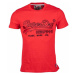 Superdry DOWNHILL RACER APPLIQUE TEE červená - Pánske tričko