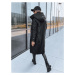 Čierna dámska zimná bunda MODERN TY3931