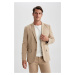 DEFACTO Modern Fit Jacket Collar Button Closure Blazer Jacket