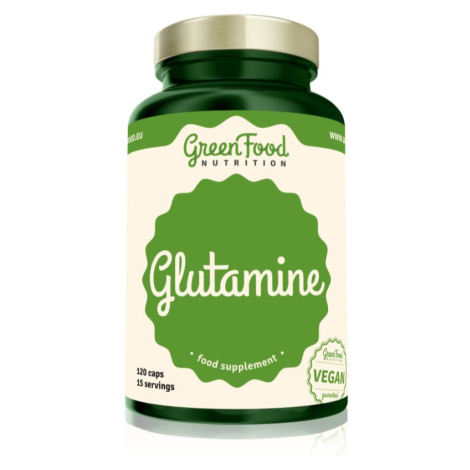 GreenFood Nutrition Glutamine podpora športového výkonu a regenerácie