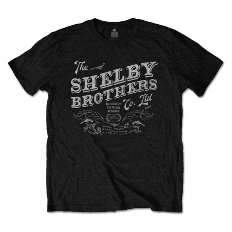 Peaky Blinders Tričko The Shelby Brothers Unisex Black