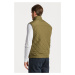 VESTA GANT D1. QUILTED WINDCHEATER VEST zelená