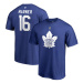 Toronto Maple Leafs pánske tričko blue #16 Mitch Marner Stack Logo Name & Number