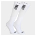 Ponožky na hádzanú pre dospelých vysoké H500 biele