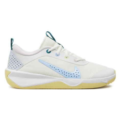 Nike Halové topánky Omni Multi-Court (GS) DM9027 101 Écru