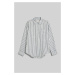 KOŠEĽA GANT REL STRIPED LINEN SHIRT EVENING BLUE