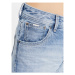 Pepe Jeans Džínsové šortky Violet Bermuda PL801006HQ8 Modrá Relaxed Fit