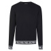 BALMAIN Taped Black mikina