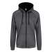 Just Hoods Dámska športová mikina JH066 Steel Grey -Solid