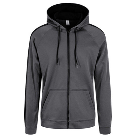 Just Hoods Dámska športová mikina JH066 Steel Grey -Solid