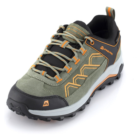 Outdoorová obuv s membránou ptx ALPINE PRE GIMIA loden frost ALPINE PRO