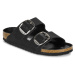 Birkenstock  Arizona Big Buckle LEOI Black HEX  Šľapky Čierna