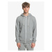 Quiksilver mikina Essentials Zip Terry light grey