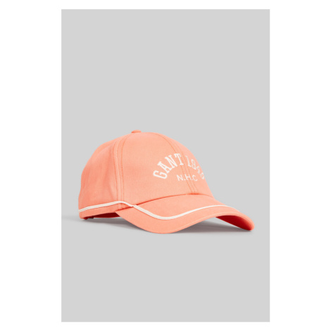 ŠILTOVKA GANT ARCH CONTRAST TAPE CAP PEACHY PINK