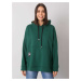 Zelená oversize mikina Josefina s klokaním vreckom -RV-BL-7163.87-green