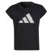 adidas AR GR TEE Dievčenské tričko, čierna, veľkosť
