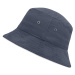 Myrtle Beach Bavlnený klobúk MB012 - Tmavomodrá / biela