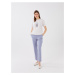LC Waikiki Elastic Waist, Comfortable Fit Women's Trousers with Pocket Detail.