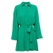Tussah Košeľové šaty 'TANA'  zelená