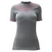 Dámske športové tričko s krátkym rukávom IRON-IC - šedo-ružová Farba: Šedo-ružová, Veľkosť: