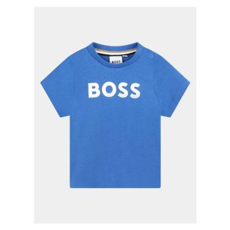 Boss Tričko J50601 M Modrá Regular Fit Hugo Boss