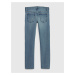 Modré chlapčenské slim fit džínsy Gap