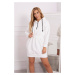 Insulated dress with hood ecru