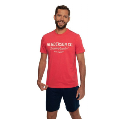 Henderson Creed 41286 červené Pánské pyžamo