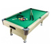 GamesPlanet® 7307  pool billiard kulečník s vybavením, 7 ft