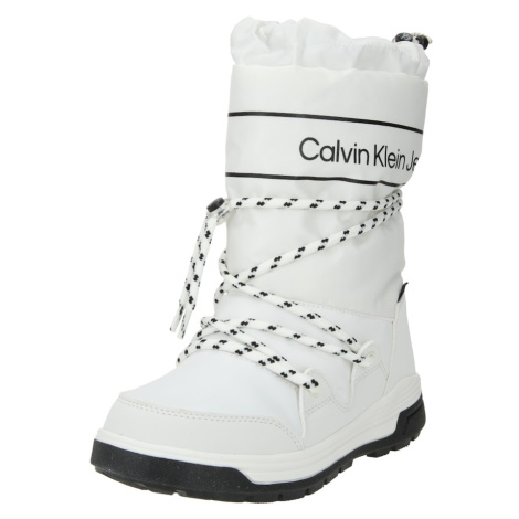 Calvin Klein Jeans Snehule  čierna / biela / prírodná biela