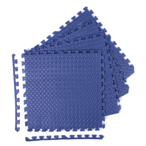 Puzzle podložka Sportago Easy-Lock 60x60x1,2 cm, 4 ks, tmavo modrá