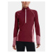 Under Armour Sweatshirt UA ColdGear 1/2 Zip-RED - Women