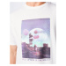 OAKLEY Funkčné tričko  svetlomodrá / fialová / tmavofialová / biela