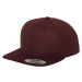 Classic maroon-colored Snapback