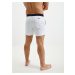 Biele pánske vzorované plavky Tommy Hilfiger Underwear