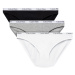 Calvin Klein Underwear Súprava 3 kusov klasických nohavičiek 000QD3588E Farebná